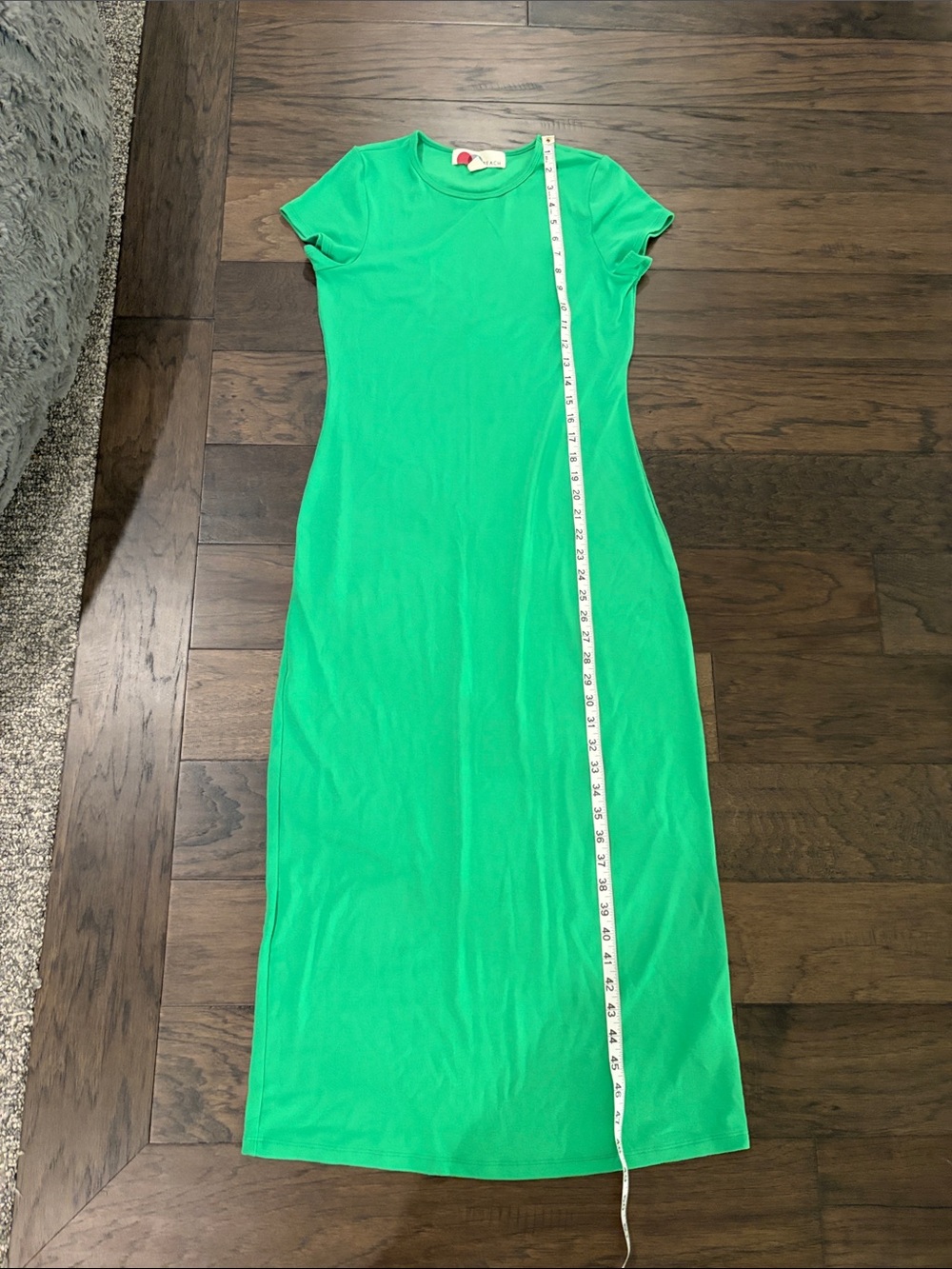 Free People Beach Essential Slim Midi Dress Sz M - Picture 5 of 6